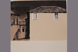 Monotype - Façade, Sienne - Gérard Jan