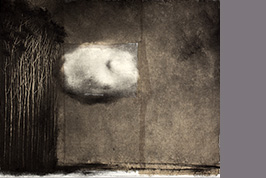 Monotype - Lisière et nuage - Gérard Jan