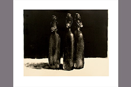 Monotype - Trois bouteilles - Gérard Jan