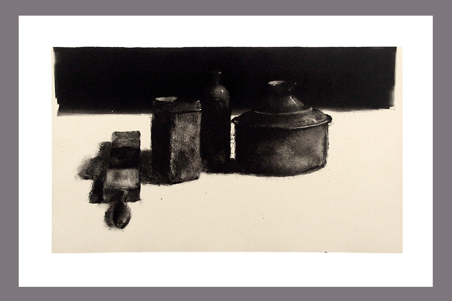 Monotype - Quatre objets - Gerard Jan