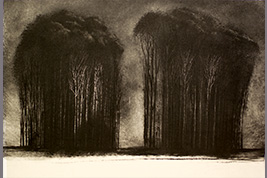 Monotype - Grands arbres - Gérard Jan