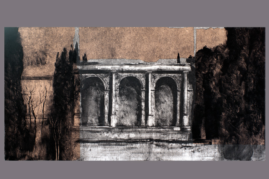 Monotype - Place, Rome - Gerard Jan
