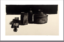 Monotype - Quatre objets - Gérard Jan